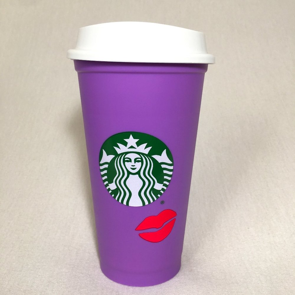 Starbucks 2021 Valentine Color Changing reusable